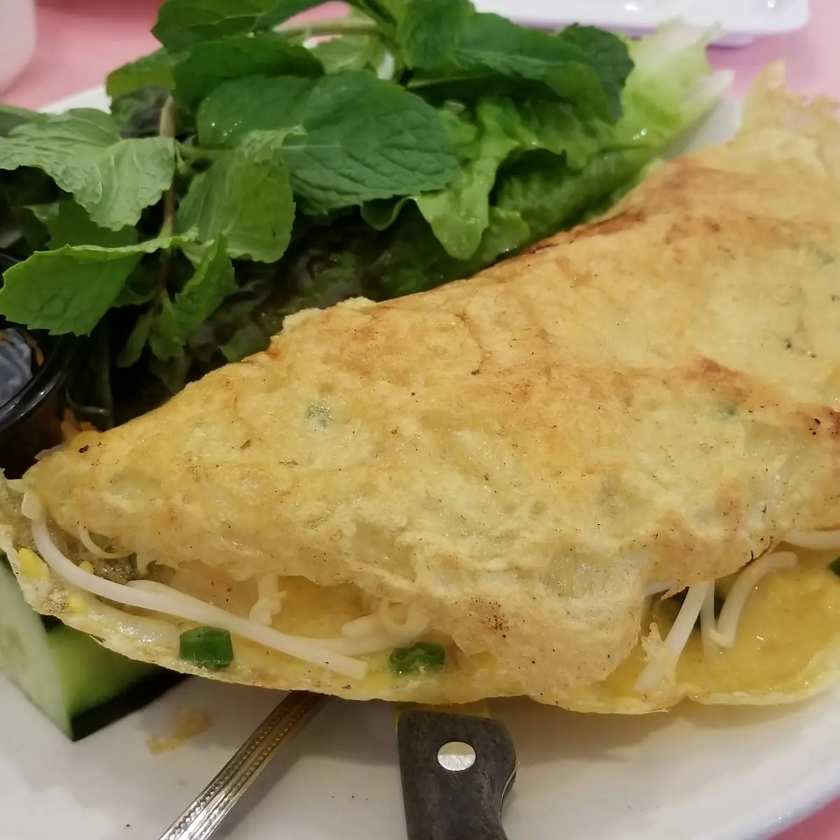 bánh xèo - 越式鲜虾猪肉煎薄饼